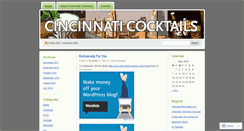 Desktop Screenshot of cincinnaticocktails.wordpress.com