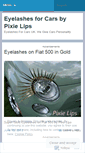 Mobile Screenshot of eyelashesforcarsuk.wordpress.com