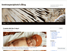 Tablet Screenshot of inretrospectphoto.wordpress.com