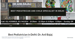 Desktop Screenshot of bestpediatricianindelhi.wordpress.com