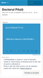 Mobile Screenshot of doctorulpilula.wordpress.com