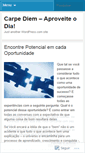 Mobile Screenshot of carpediemaproveiteodia.wordpress.com