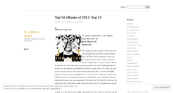 Desktop Screenshot of inawhiteroom.wordpress.com