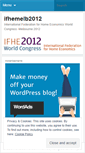 Mobile Screenshot of ifhemelb2012.wordpress.com