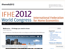 Tablet Screenshot of ifhemelb2012.wordpress.com