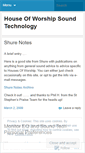Mobile Screenshot of howsound.wordpress.com