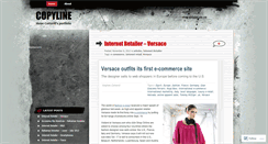 Desktop Screenshot of copylineuk.wordpress.com
