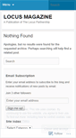 Mobile Screenshot of locusmagazine.wordpress.com