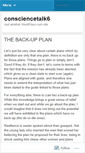 Mobile Screenshot of consciencetalk6.wordpress.com