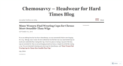 Desktop Screenshot of chemosavvy.wordpress.com