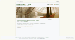 Desktop Screenshot of equalrespect.wordpress.com