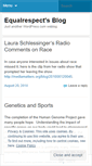 Mobile Screenshot of equalrespect.wordpress.com