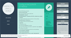 Desktop Screenshot of linkoracle.wordpress.com