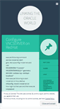 Mobile Screenshot of linkoracle.wordpress.com