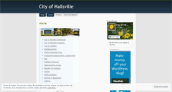 Desktop Screenshot of hallsvillemissouri.wordpress.com
