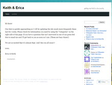 Tablet Screenshot of keithanderica.wordpress.com