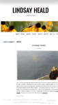 Mobile Screenshot of lindsayheald.wordpress.com