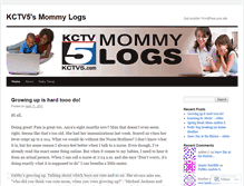 Tablet Screenshot of kctv5mommylogs.wordpress.com