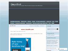 Tablet Screenshot of clasa7b.wordpress.com