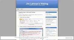 Desktop Screenshot of jimlahman.wordpress.com