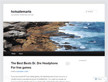 Tablet Screenshot of hotsalemarts.wordpress.com