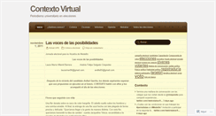 Desktop Screenshot of contextovirtualupb.wordpress.com