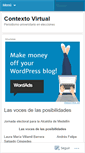 Mobile Screenshot of contextovirtualupb.wordpress.com