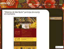 Tablet Screenshot of akpalos.wordpress.com