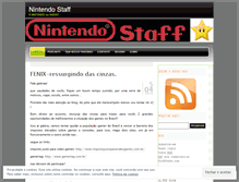 Tablet Screenshot of nintendostaff.wordpress.com
