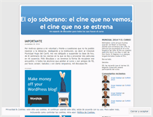 Tablet Screenshot of elojosoberano.wordpress.com