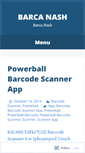Mobile Screenshot of barcanash.wordpress.com