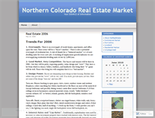 Tablet Screenshot of getrealestate.wordpress.com