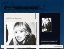 Tablet Screenshot of myniegrove.wordpress.com