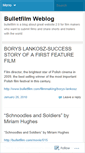 Mobile Screenshot of bulletfilm.wordpress.com