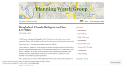 Desktop Screenshot of planningwatch.wordpress.com