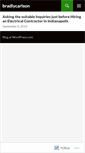 Mobile Screenshot of bradlycarlson.wordpress.com