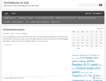 Tablet Screenshot of fairfieldbooksonkids.wordpress.com