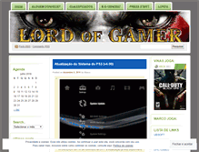 Tablet Screenshot of lordofgamer.wordpress.com