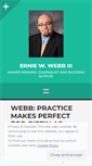 Mobile Screenshot of erniewebbiii.wordpress.com