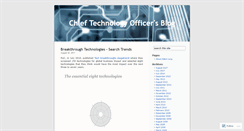 Desktop Screenshot of chieftechnologyofficer.wordpress.com