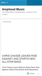 Mobile Screenshot of ampheadmusic.wordpress.com