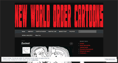 Desktop Screenshot of newworldordercartoons.wordpress.com