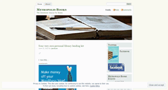 Desktop Screenshot of metropolisbooksla.wordpress.com