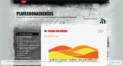 Desktop Screenshot of playasbonaerenses.wordpress.com