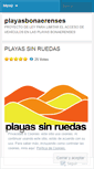 Mobile Screenshot of playasbonaerenses.wordpress.com