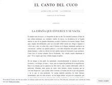 Tablet Screenshot of elcantodelcuco.wordpress.com