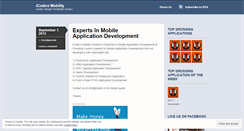 Desktop Screenshot of icoderzmobility.wordpress.com