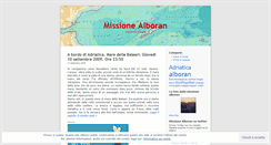 Desktop Screenshot of missionealboran.wordpress.com