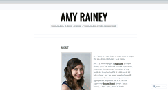 Desktop Screenshot of amyrainey.wordpress.com