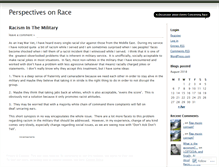 Tablet Screenshot of perspectivesonrace.wordpress.com